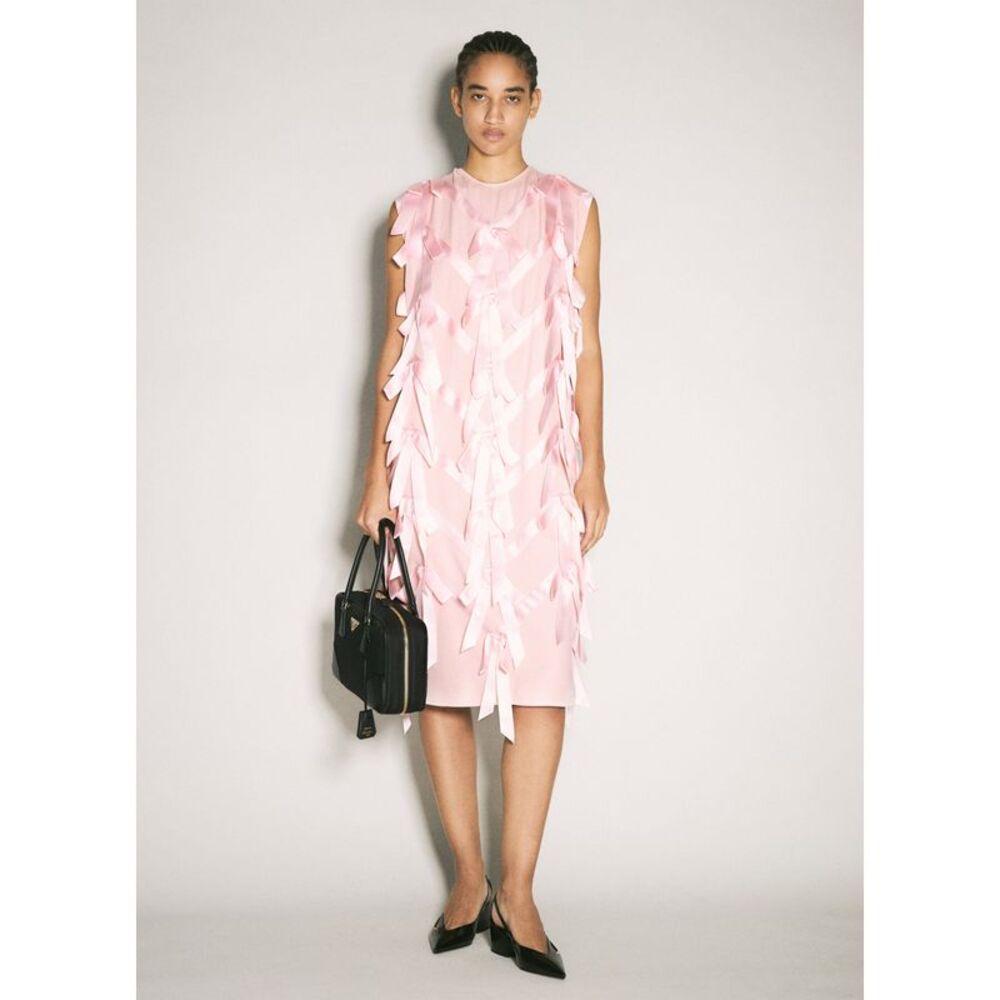 Prada Women Sablé Midi Dress